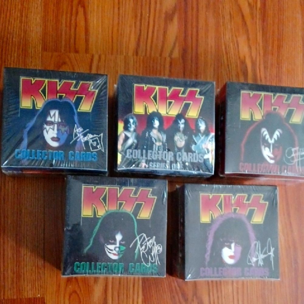 RARE Kiss Series #1 First Print Factory Sealed Complete Set of 5